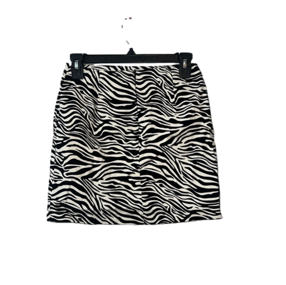 Zebra Print Skirt - Picture 2 of 3